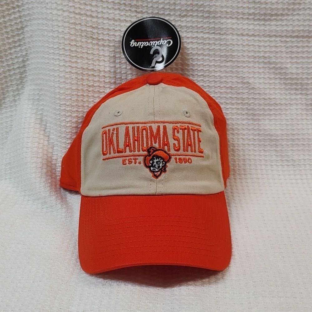 Captivating Headwear OSU Oklahoma Sliderback Hat - New